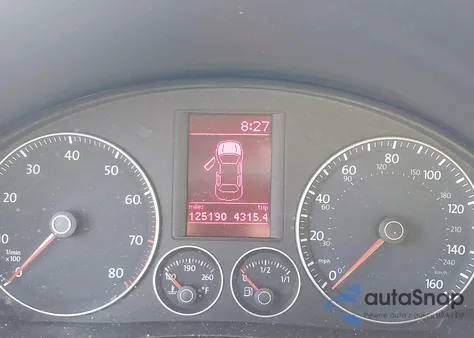 2007 Volkswagen Eos 3.2L from USA, damaged, VIN WVWFB71F77V037172